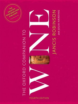 cover image of The Oxford Companion to Wine